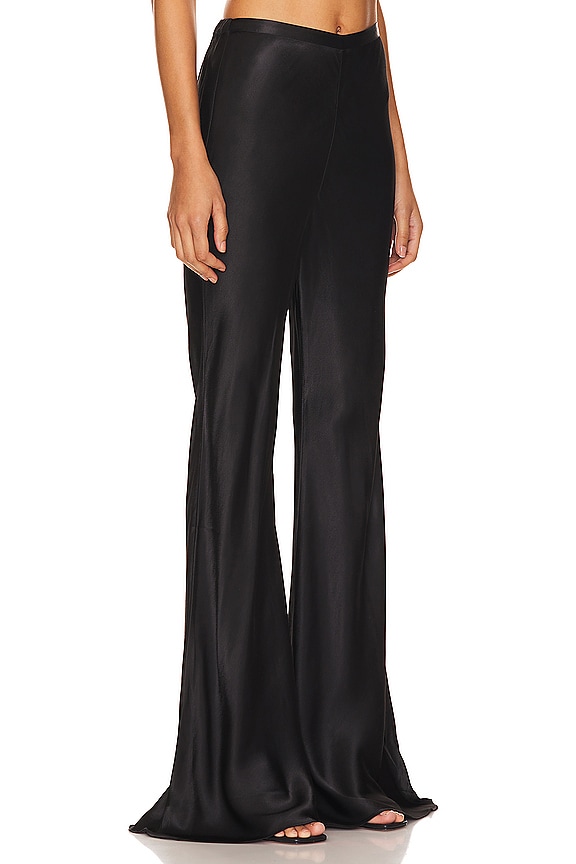 view 2 of 4 Camille Bias Cut Pant in Black