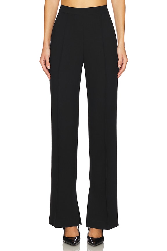 view 2 of 7 PANTALON DE TAILLEUR IRENA in Black