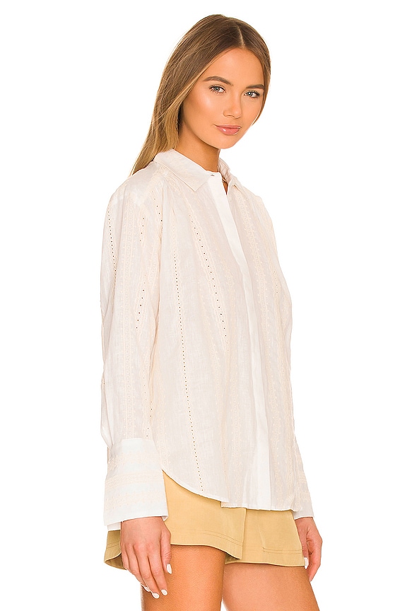 view 2 of 4 Luana Shirt in Ivory