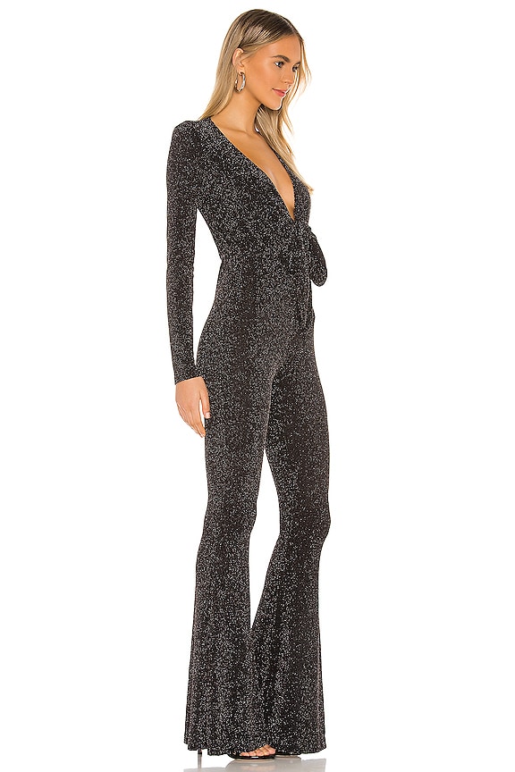 view 2 of 3 Martina Jumpsuit in Dancing Queen Shine Black