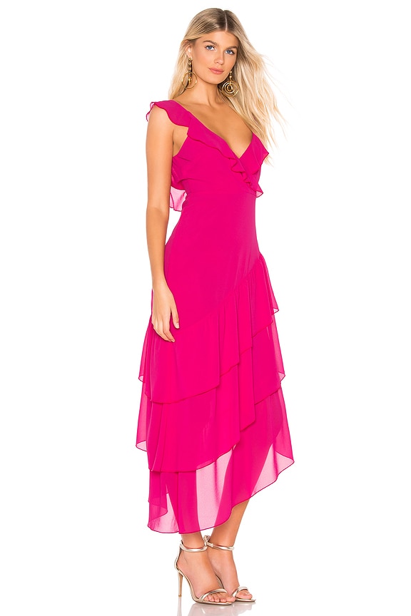 view 2 of 3 Samba Maxi Dress in Magenta