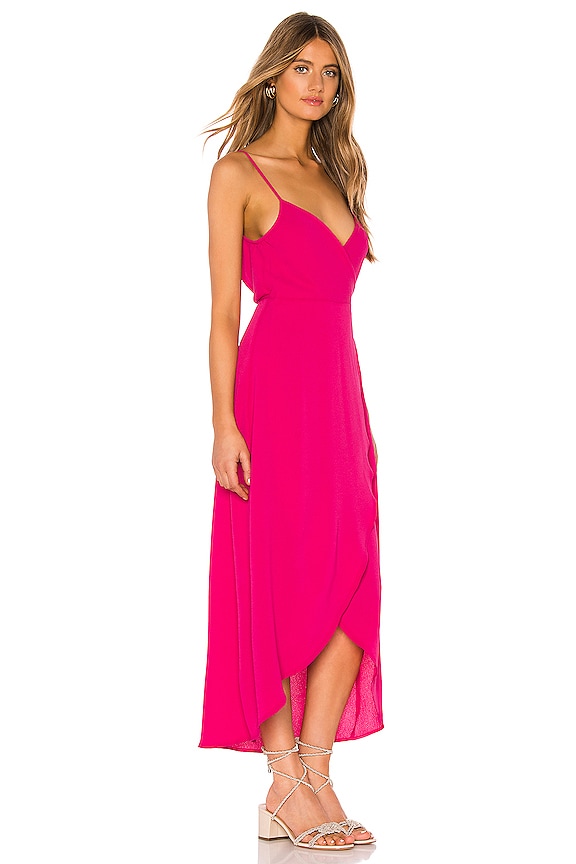 view 2 of 3 X REVOLVE Meghan Wrap Dress in Pink Crepe