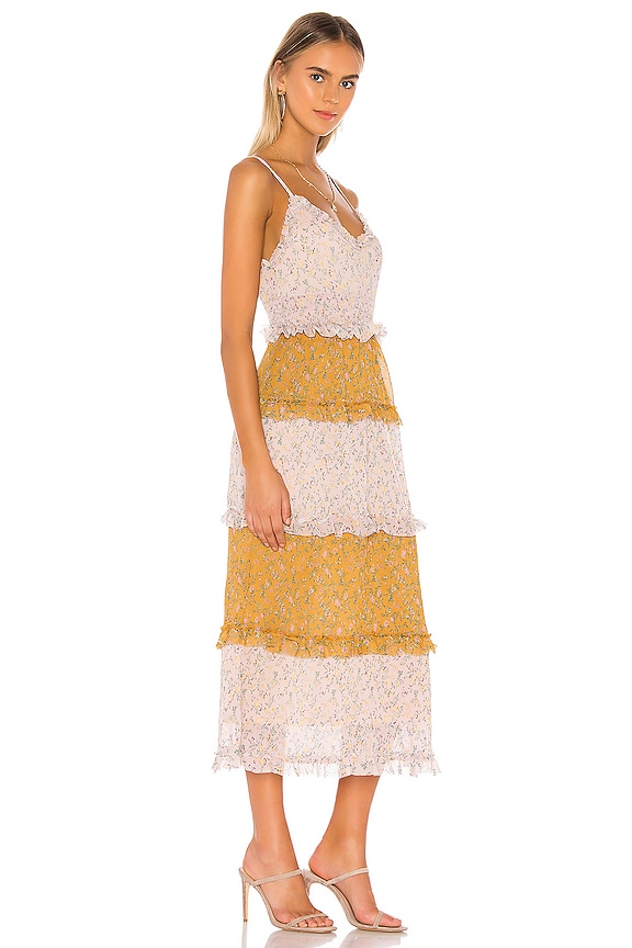 view 2 of 3 Emira Maxi Dress in Itsy Ditsy Floral