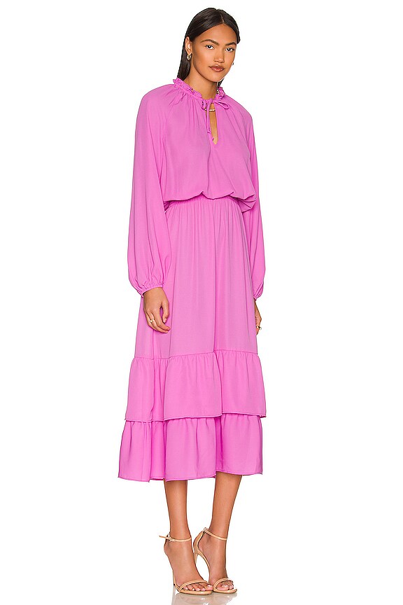 view 2 of 3 X REVOLVE Cait Midi Dress in Bubble Gum Pink