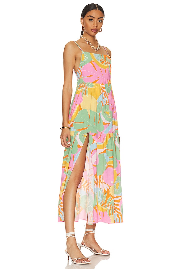 view 2 of 3 Julia Maxi Dress in Tropical Fruit