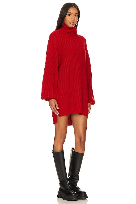 view 2 of 4 ROBE PULL CHESTER in Holly Red