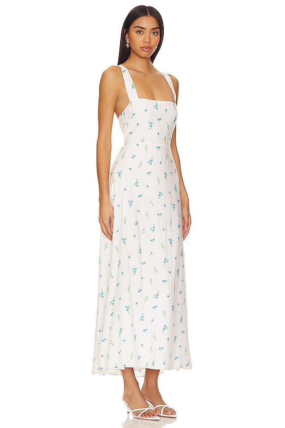 view 2 of 3 Marmont Midi Dress in Bluebell Ditsy