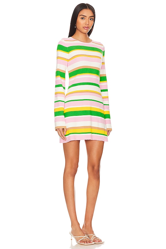 view 2 of 3 MINIVESTIDO AWAY in Multi Rib Knit