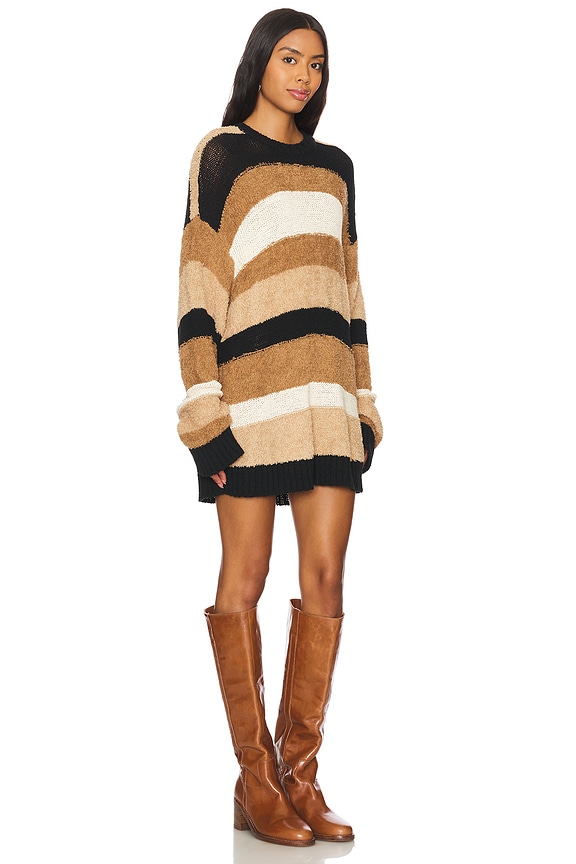 view 2 of 3 Timothy Tunic Sweater in Neutral Multi Stripe