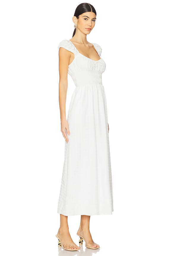 view 2 of 3 Laura Dress in White Cottage
