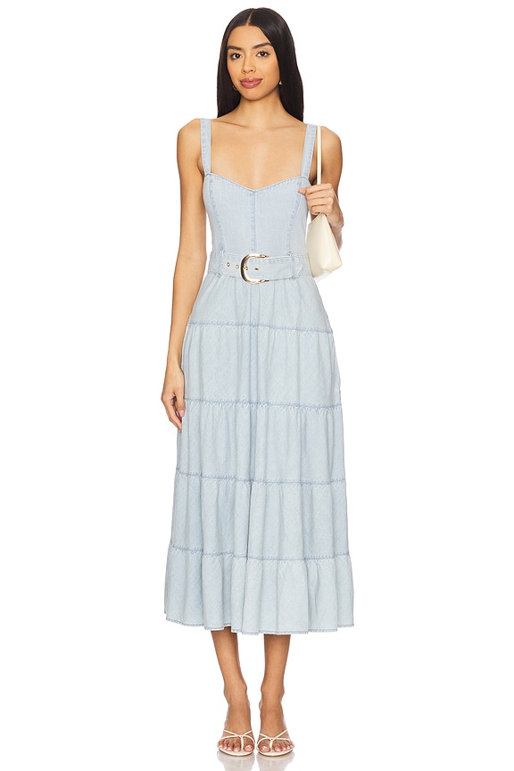view 1 of 3 Lainey Midi Dress in Dew Drop