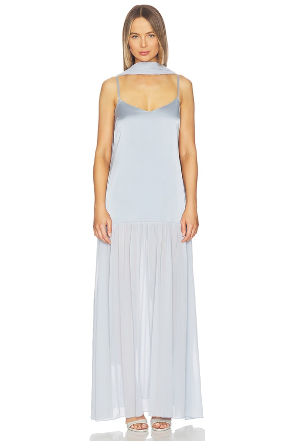view 1 of 4 x REVOLVE Dahlia Maxi Dress in Baby Blue
