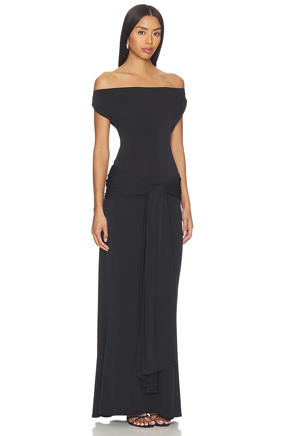 view 2 of 3 VESTIDO WINONA in Black