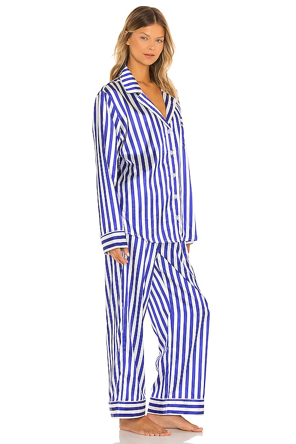 view 2 of 3 Classic PJ Set in Blue