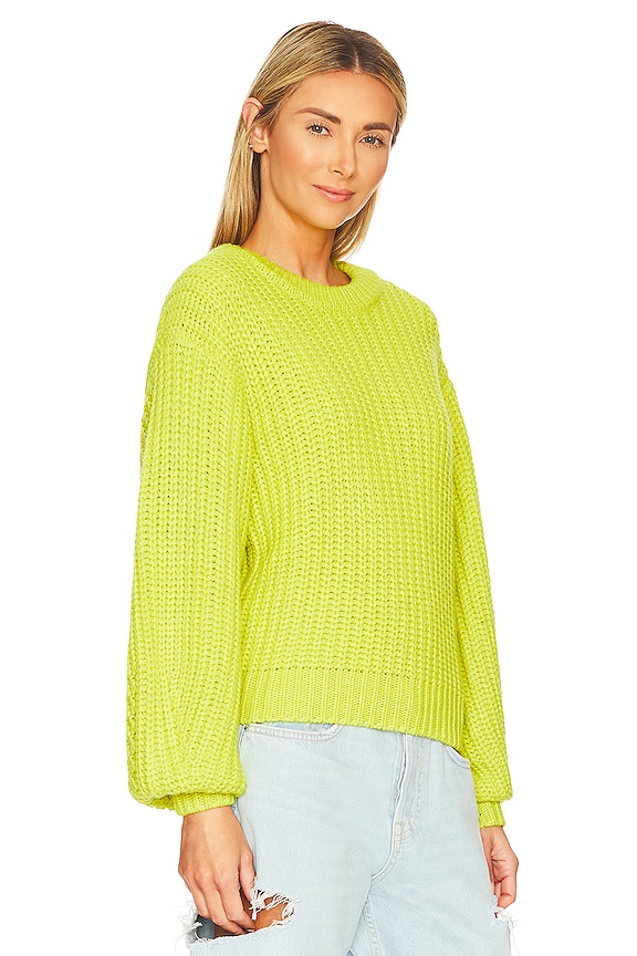 view 2 of 4 Bail Sweater in Lime