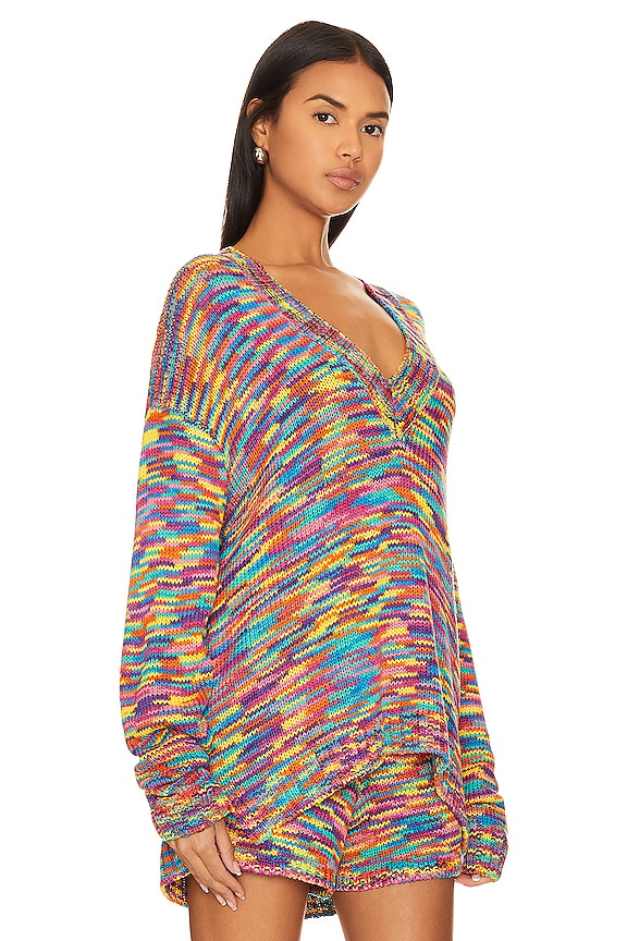 view 2 of 4 GILLIGAN セーター in Colorful Space Dye Knit