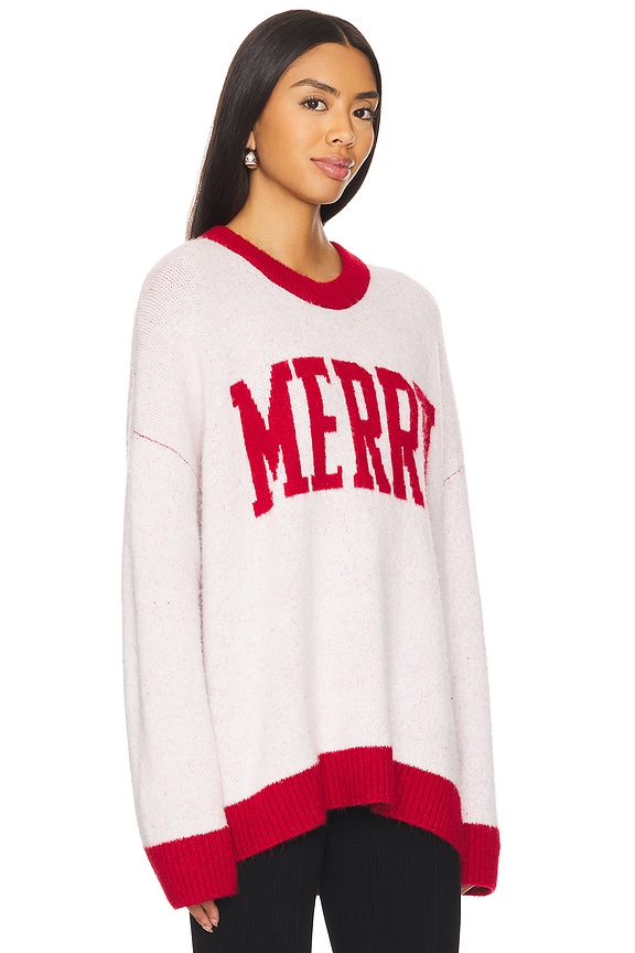 view 2 of 4 JERSEY CLASSIC CREWNECK in Merry Graphic Knit