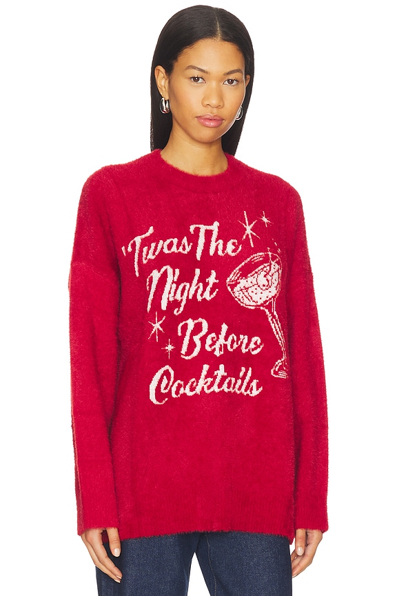 view 2 of 4 Classic Crewneck Sweater in Twas The Night Knit