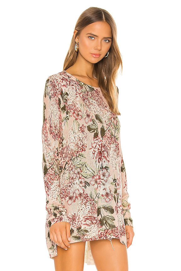 view 2 of 4 Bonfire Sweater in Hydrangea Blooms