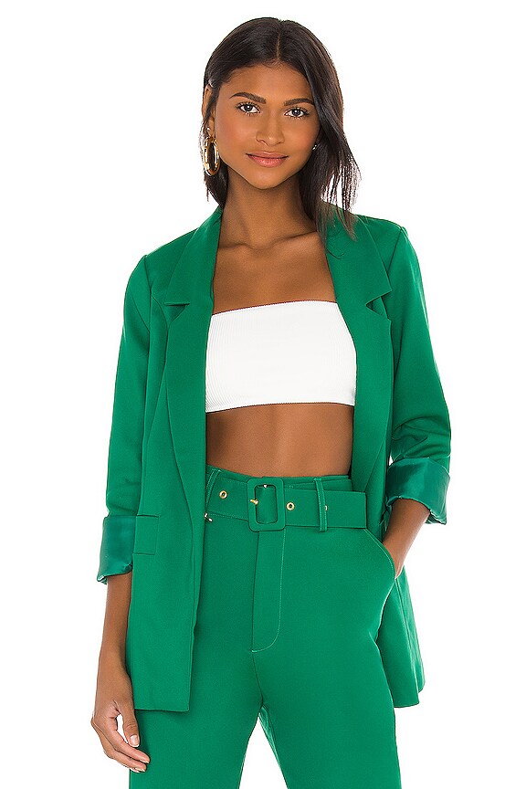 view 2 of 5 Major Blazer in Green Suiting