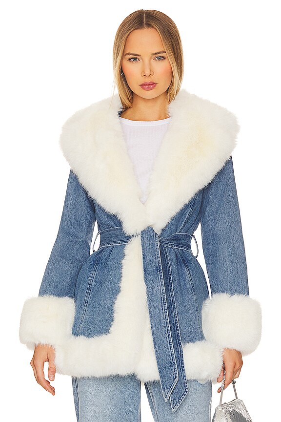 view 2 of 5 Hudson Coat in Sky Rider