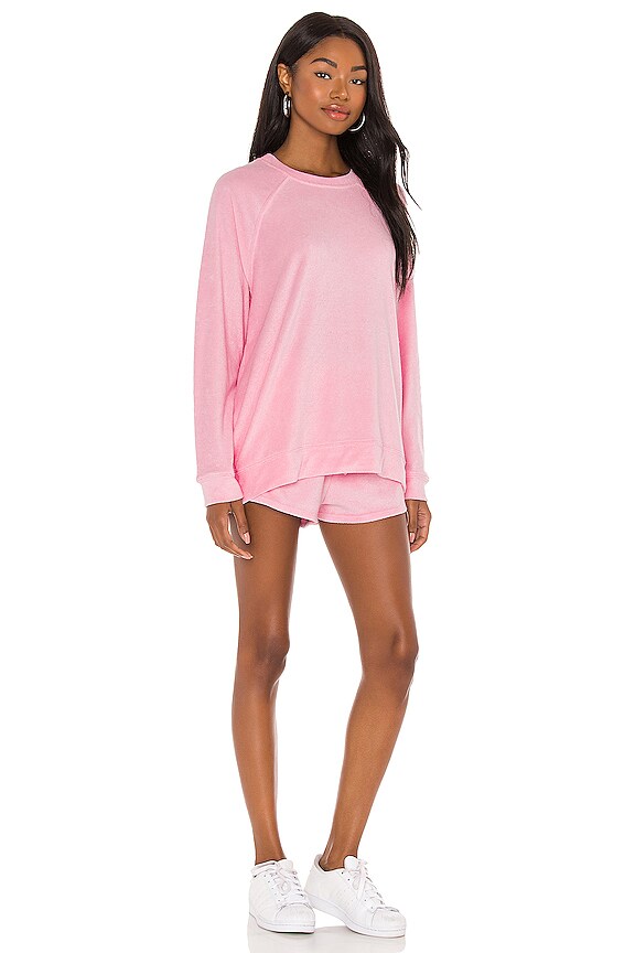 view 2 of 3 Sittin Around Set in Pink Terry