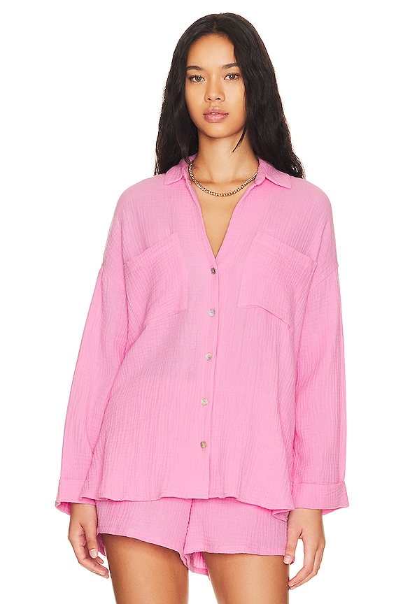 view 2 of 5 CHEMISE WEEKDAY in Bubblegum