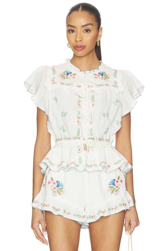 view 1 of 5 Romey Top in Wild Meadow