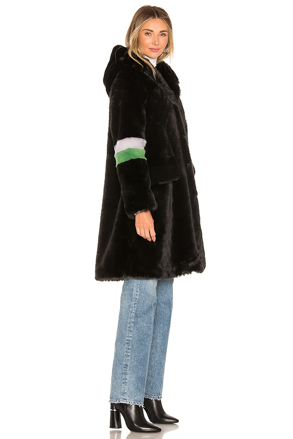 view 2 of 3 ПАЛЬТО HEIDI in Black