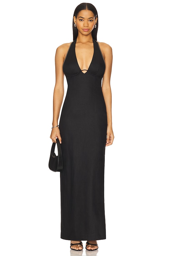 view 2 of 4 ROBE VIOLET in Black