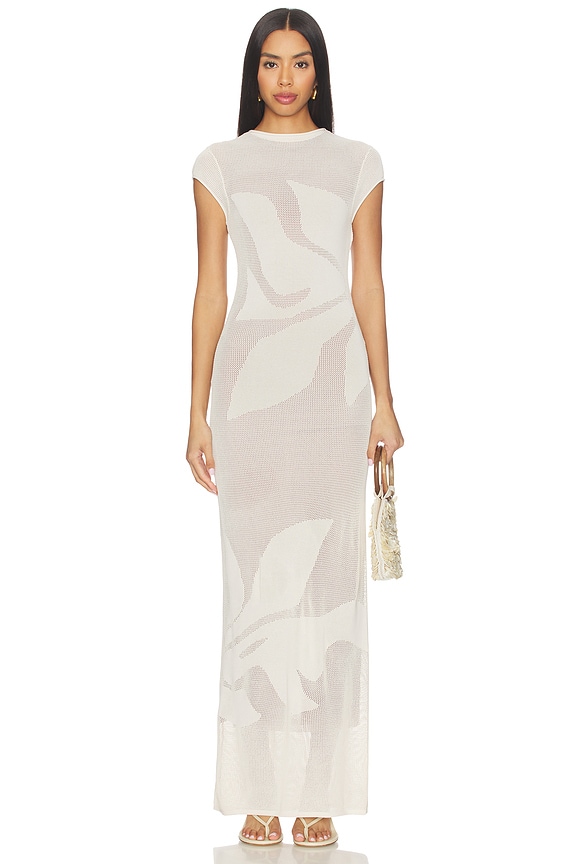 view 1 of 3 ROBE SOLANGE in Natural