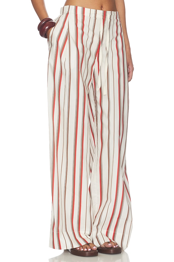 view 2 of 6 Alva Drawstring Pant in Laila Stripe