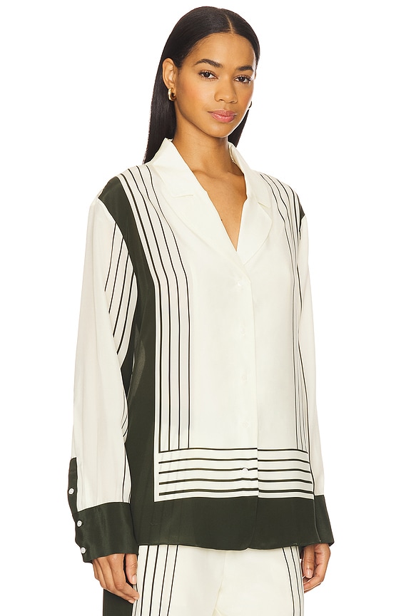 view 2 of 4 Leilana Top in Garden Stripe