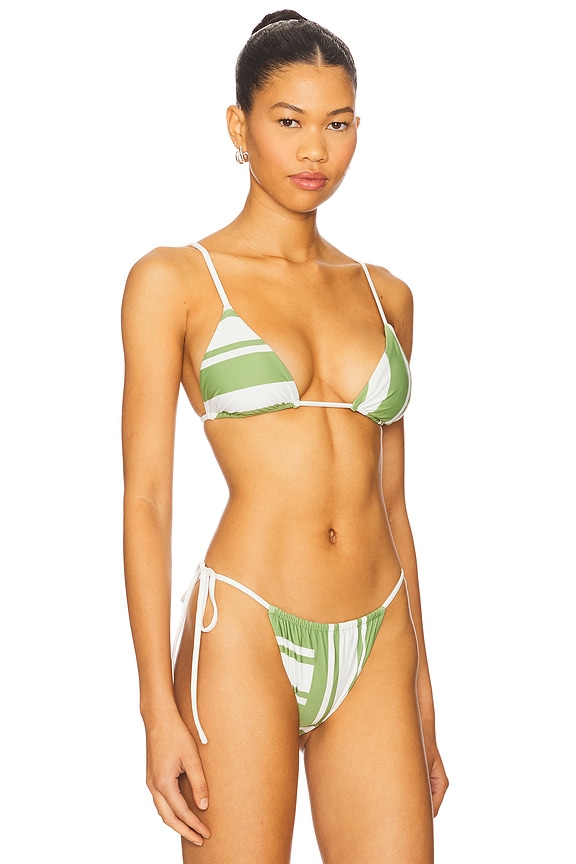 view 2 of 4 CARLO 비키니 탑 in Milano Verde