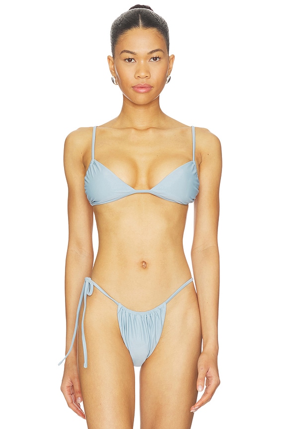 view 1 of 4 TOP BIKINI LUCIE in Washed Blue
