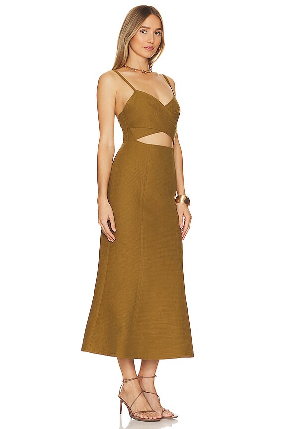 view 2 of 3 Frankie Midi Dress in Olive