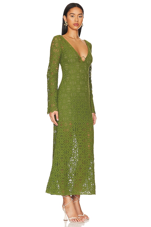 view 2 of 4 IMOGEN 맥시원피스 in Juniper