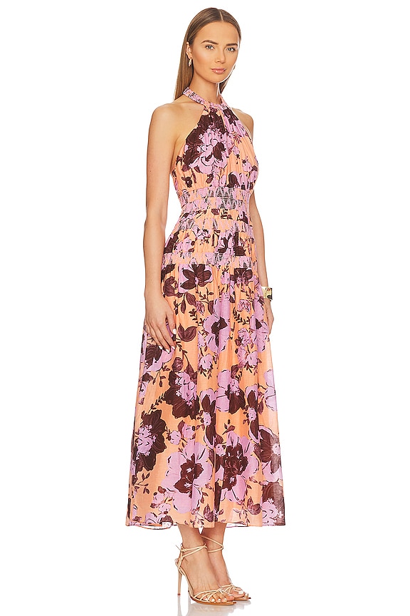 view 2 of 3 AISHA ドレス in Papaya Floral