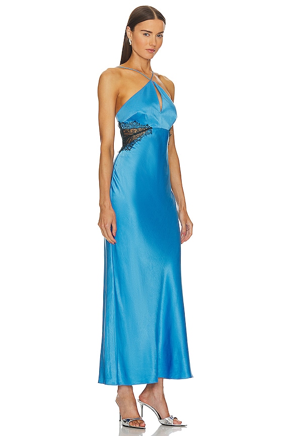 view 2 of 3 ПЛАТЬЕ МИДИ HELAINA in Azure Blue