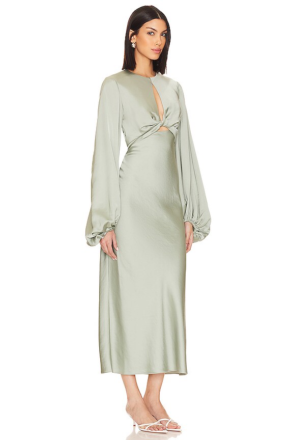 view 2 of 3 Demi Midi Dress in Sage