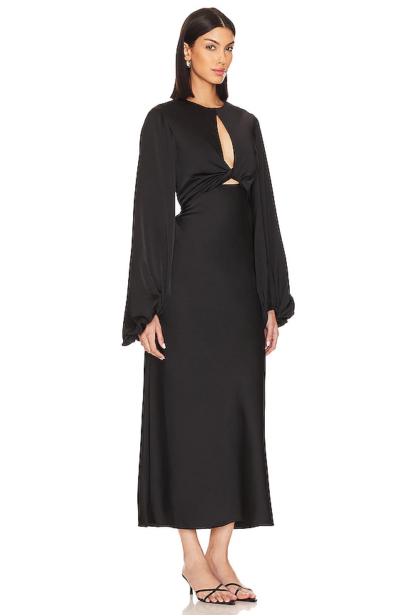 view 2 of 3 Demi Midi Dress in Black