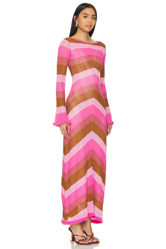 view 2 of 3 VESTIDO GABRIELA in Floss Stripe