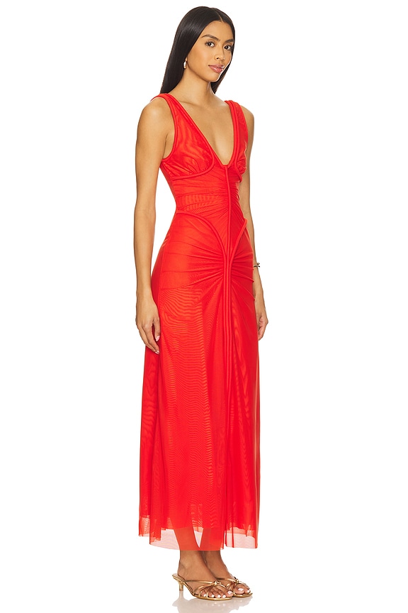 view 2 of 3 Tillie Maxi Dress in Chilli