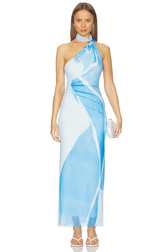 view 1 of 3 MAXIVESTIDO AVNI in Mistelle Print