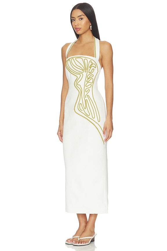 view 2 of 4 VESTIDO MIDI MCKENZIE in Maple Glaze