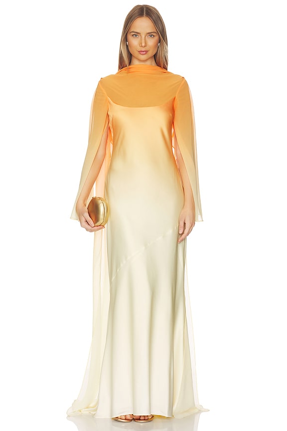 view 1 of 3 VESTIDO DEVLYN in Solarflare