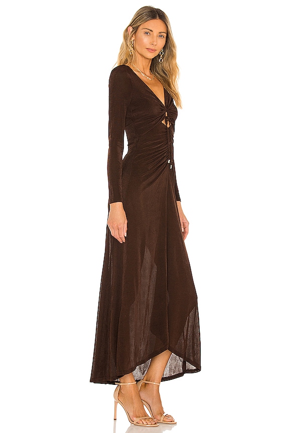 view 2 of 3 VESTIDO NEAVE in Chocolate
