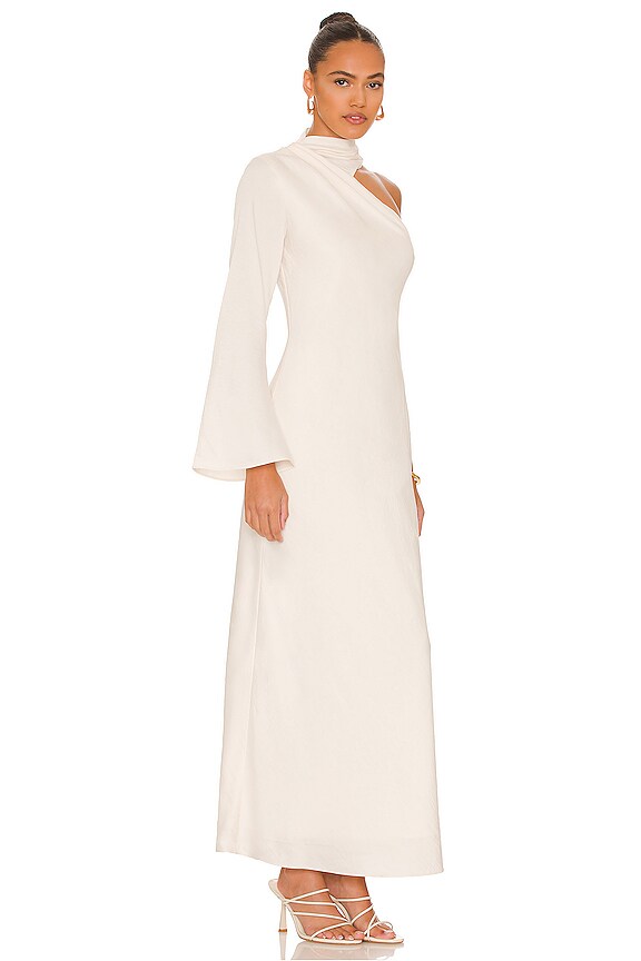 view 2 of 3 VESTIDO RHIANNON in Cream