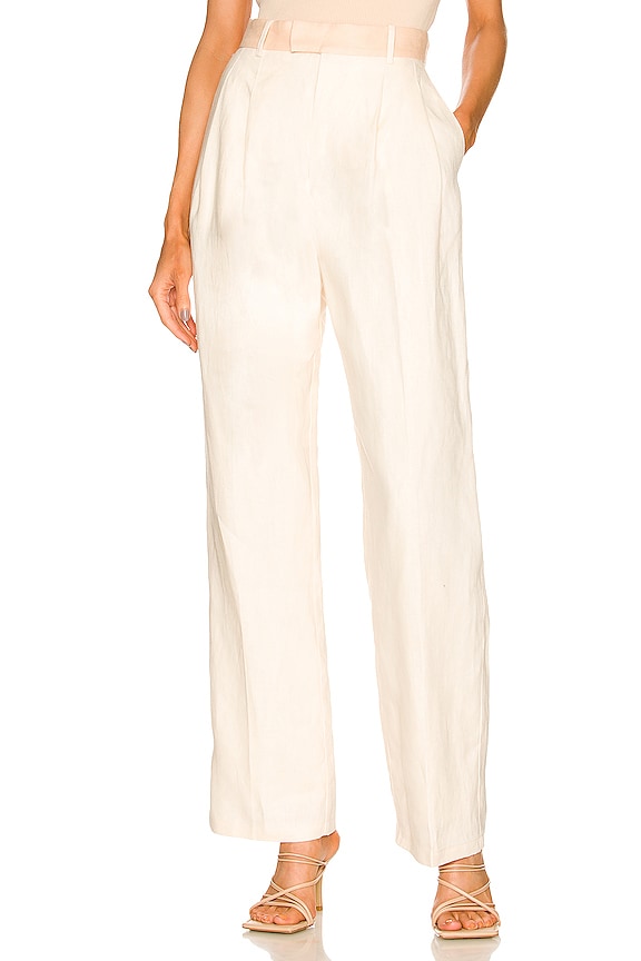 Significant Other Gilder Pant in Peach & Cream Contrast | REVOLVE