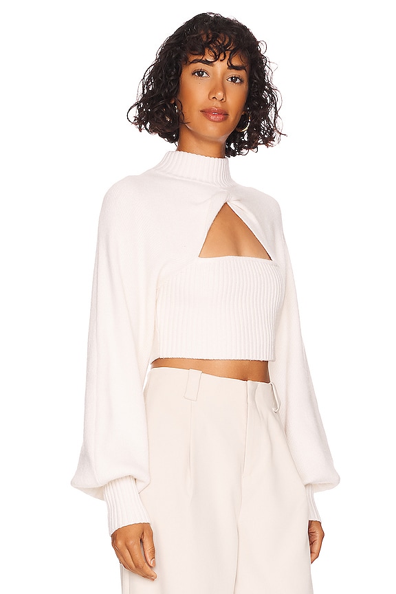 view 2 of 4 LIA 탑 in Cream